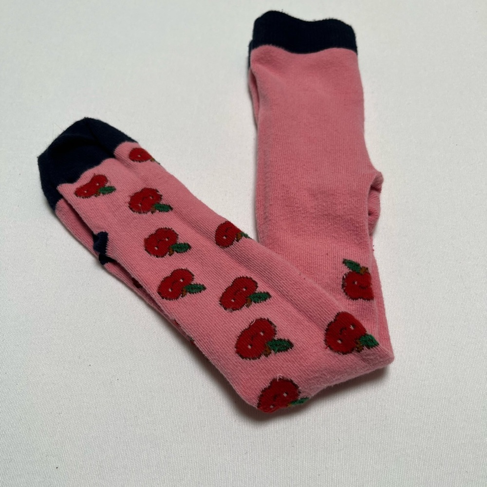 Mini Boden set of 2 knit tights, size 18-24m